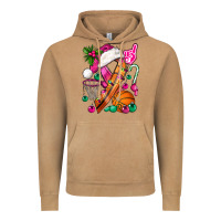 Vintage Camel Pink Christmas Breast Cancer Ribbon Basketball Vintage Hoodie - BundleAndBundleShop