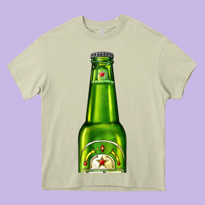 Green Beer Heavy Core Tee Designed By Adodesignshop