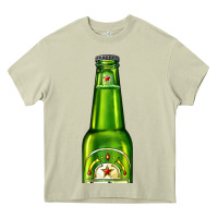 Mossy green beer Heavy Core Tee - AdoDesignShop