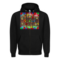Black Be kind Zipper Hoodie - CowGirlArtShop