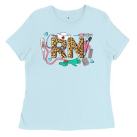 Baby Blue Western Registered Nurse Ladies Tee - LillyAllenDesigns
