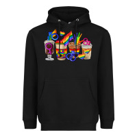 Black lgbt coffee cups Heavyweight Hoodie - FaDigitalArtStudio