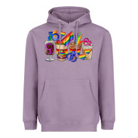 Lavender lgbt coffee cups Heavyweight Hoodie - FaDigitalArtStudio