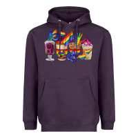 Plum lgbt coffee cups Heavyweight Hoodie - FaDigitalArtStudio