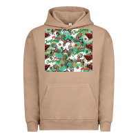 Pigment Burro christmas magic pattern Urban Hoodie - CowhideDigitalArt