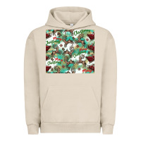 Pigment French Oak christmas magic pattern Urban Hoodie - CowhideDigitalArt