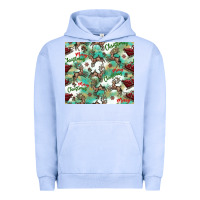 Pigment Grape Ice christmas magic pattern Urban Hoodie - CowhideDigitalArt