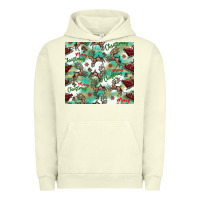 Pigment Pistachio christmas magic pattern Urban Hoodie - CowhideDigitalArt