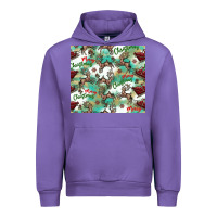 Tulip christmas magic pattern Urban Hoodie - CowhideDigitalArt