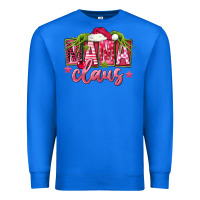 True Royal Pink Christmas Mama Claus Premium Sweatshirt - FaDigitalArtStudio