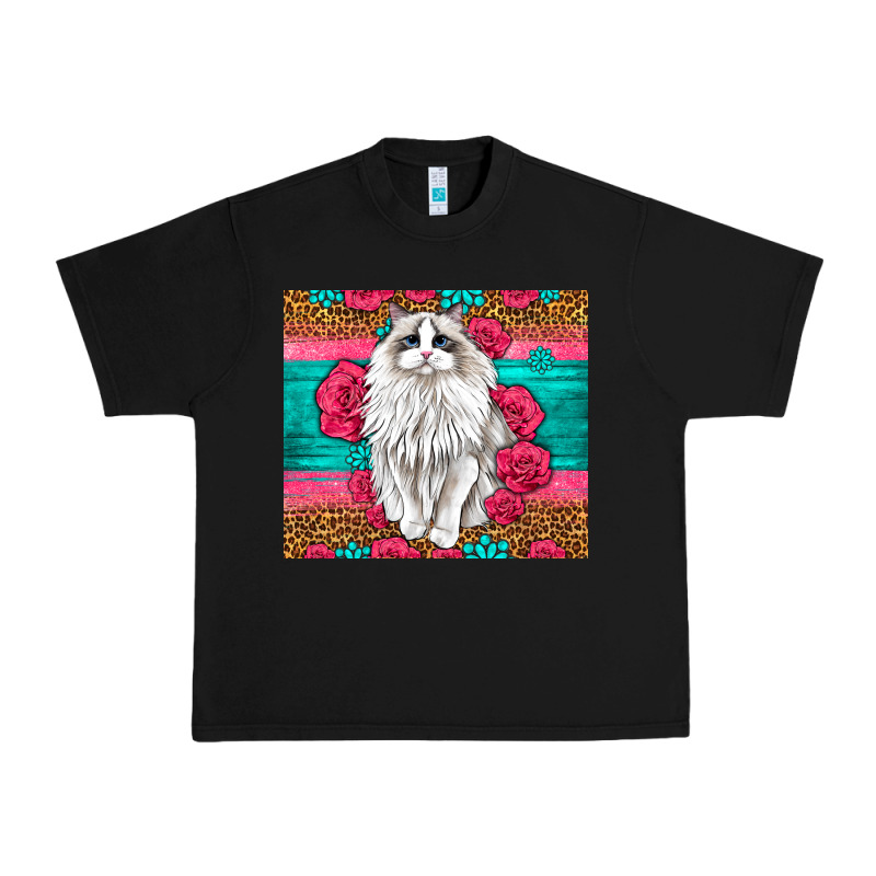 Western Ragdoll Cat Urban Heavy Tee by LillyAllenDesigns | Teevron