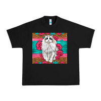 Black Western Ragdoll Cat Urban Heavy Tee - LillyAllenDesigns