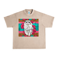 French Oak Western Ragdoll Cat Urban Heavy Tee - LillyAllenDesigns