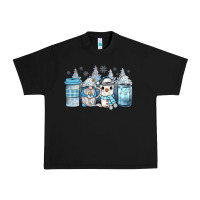 Black winter coffee Urban Heavy Tee - JahusDesignShop