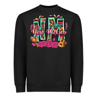 Black New Mexico Heavyweight Sweatshirt - texasbilliewilder
