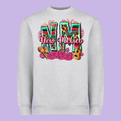 New Mexico Heavyweight Sweatshirt Designed By Texasbilliewilder