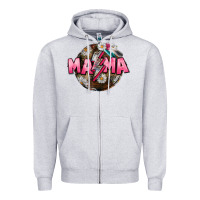 Mama Lightning Bolt Mother's Day Zipper Hoodie | Teevron