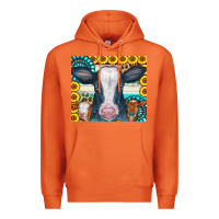 Carrot Cows Gemstone Sunflowers Tumbler Premium Hoodie - CowCowDesign