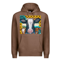 Chestnut Cows Gemstone Sunflowers Tumbler Premium Hoodie - CowCowDesign