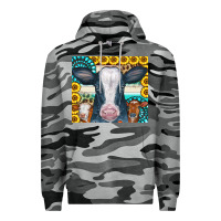 Slate Camo Cows Gemstone Sunflowers Tumbler Premium Hoodie - CowCowDesign