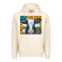 Tofu Cows Gemstone Sunflowers Tumbler Premium Hoodie - CowCowDesign