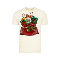 Vintage Arctic christmas santa claus bag Vintage Tee - BundleAndBundleShop