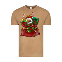 Vintage Camel christmas santa claus bag Vintage Tee - BundleAndBundleShop