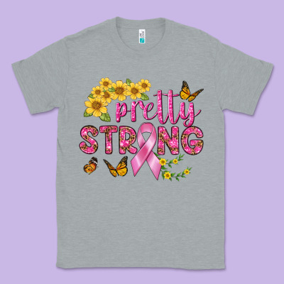 Pretty Strong Classic Tee Designed By Bundleandbundleshop