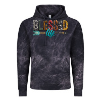Cloud Black Blessed Life Vintage Hoodie - BundleAndBundleShop