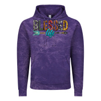 Cloud Purple Blessed Life Vintage Hoodie - BundleAndBundleShop