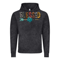 Vintage Black Blessed Life Vintage Hoodie - BundleAndBundleShop