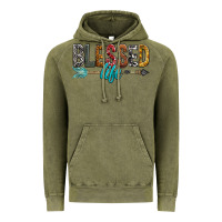 Vintage Olive Blessed Life Vintage Hoodie - BundleAndBundleShop