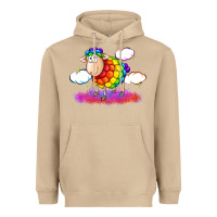Mushroom rainbow sheep pride Heavyweight Hoodie - FaDigitalArtStudio