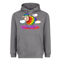 Storm rainbow sheep pride Heavyweight Hoodie - FaDigitalArtStudio