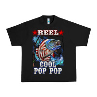 Black reel cool pop pop american flag bass Urban Heavy Tee - LillyAllenDesigns