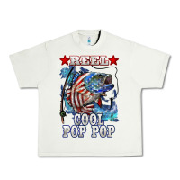 Pistachio reel cool pop pop american flag bass Urban Heavy Tee - LillyAllenDesigns