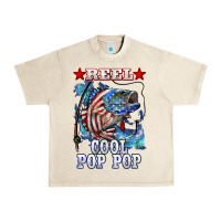 Sandshell reel cool pop pop american flag bass Urban Heavy Tee - LillyAllenDesigns