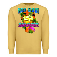 Hot Mom Summer Mother's Day Premium Sweatshirt | Teevron