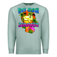 Seafoam Hot mom summer Mother's Day Premium Sweatshirt - FaDigitalArtStudio