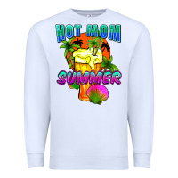 White Hot mom summer Mother's Day Premium Sweatshirt - FaDigitalArtStudio