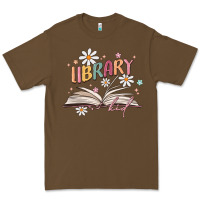 Cacao library kid Premium Tee - MaliasSmallBusiness