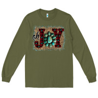 Army Green Oh Joy Christmas Long Sleeve Tee - Bettercallsaul