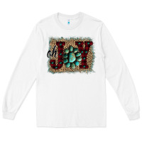 White Oh Joy Christmas Long Sleeve Tee - Bettercallsaul