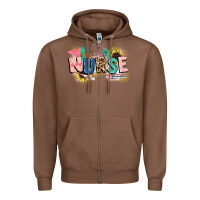 Chestnut nurse Zipper Hoodie - CowGirlArtShop