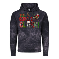 Cloud Black You Serious Clark With Santa Sleigh Vintage Hoodie - BundleAndBundleShop