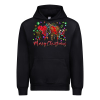 Black merry Christmas teeth Urban Hoodie - CowhideDigitalArt