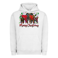 Pigment Lunar Rock merry Christmas teeth Urban Hoodie - CowhideDigitalArt