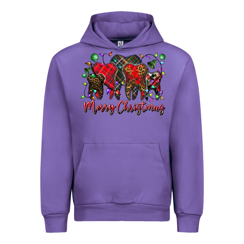Merry Christmas Teeth Urban Hoodie by CowhideDigitalArt | Teevron