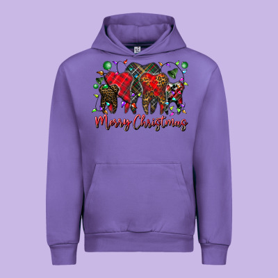 Merry Christmas Teeth Urban Hoodie Designed By Cowhidedigitalart