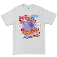 Dove Grey bookish passport Premium Tee - MaliasSmallBusiness